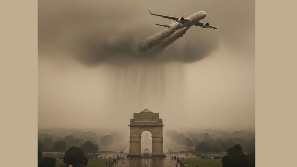 এত চেষ্টা করেও দিল্লির আকাশে মিলল না এক ফোঁটা পানি